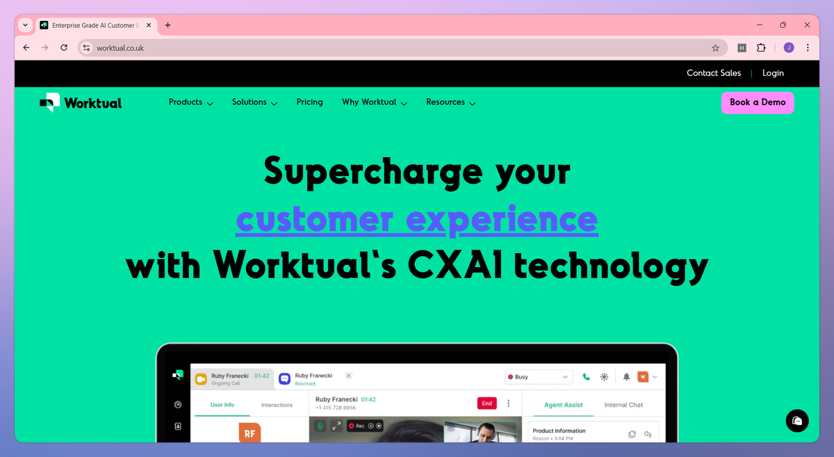 Worktual screenshot #1