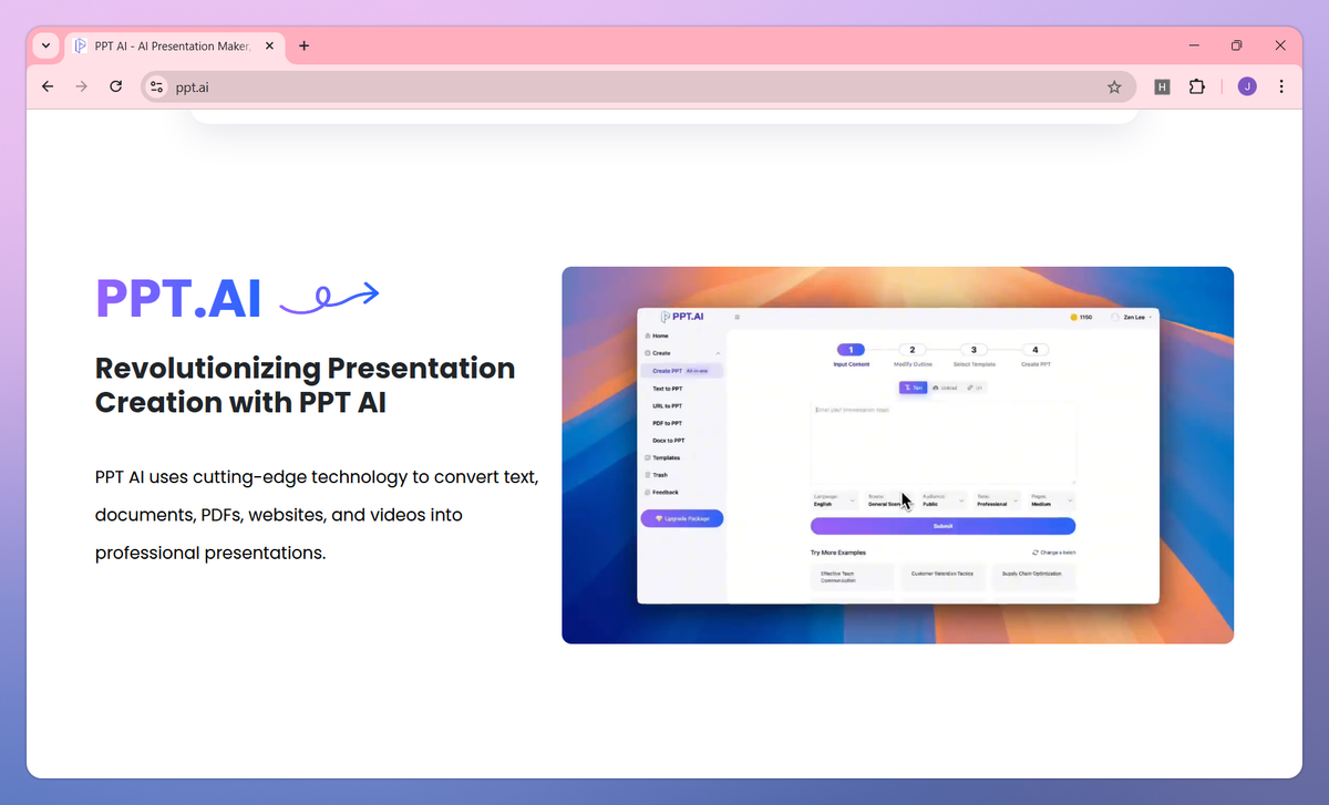 PPT AI screenshot #2
