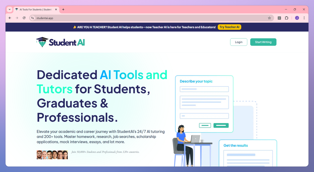 Student AI screenshot #1