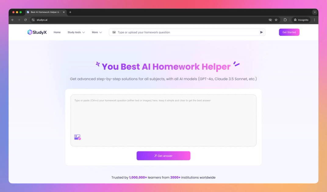 StudyX Features, Pricing, and Alternatives | AI Tools