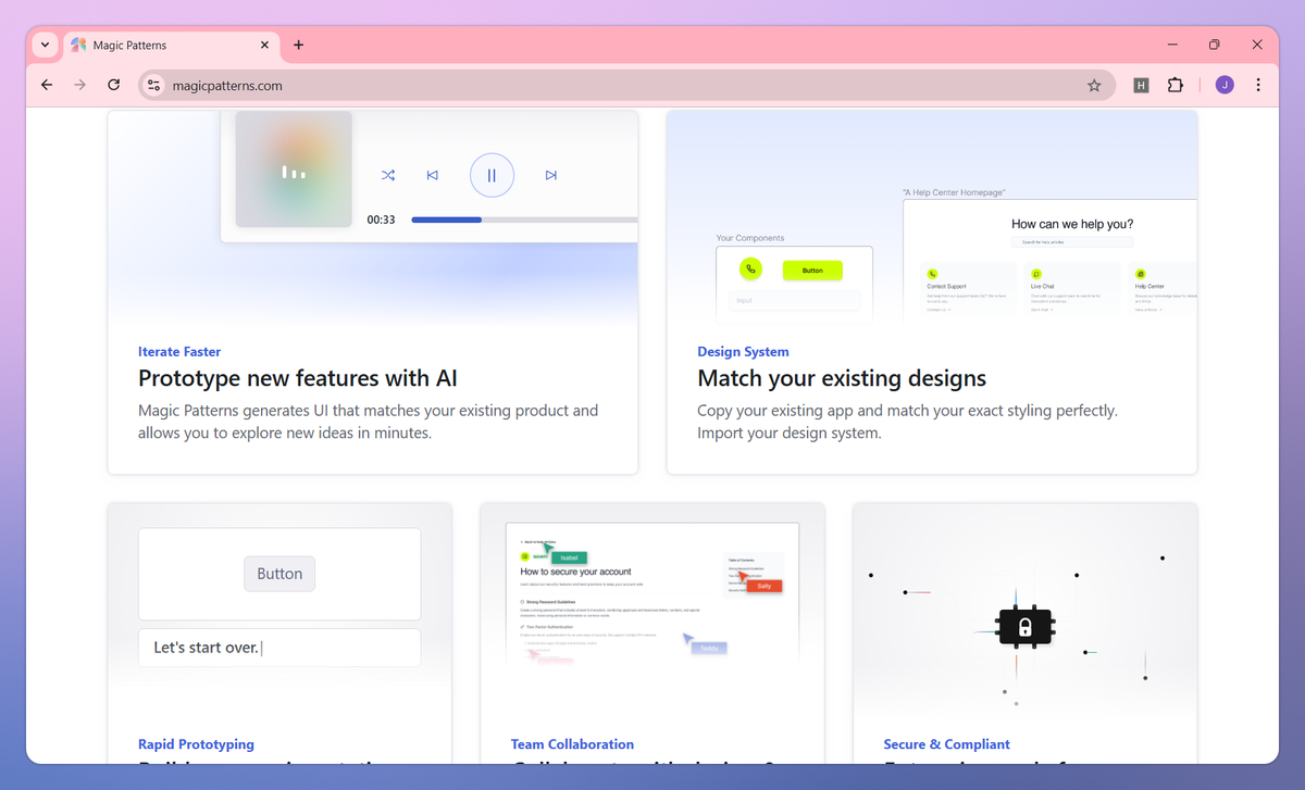 Magic Patterns screenshot #2