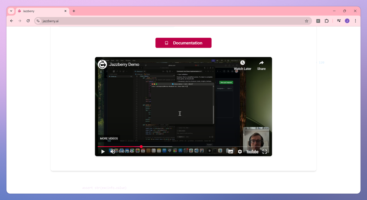 Jazzberry screenshot #2