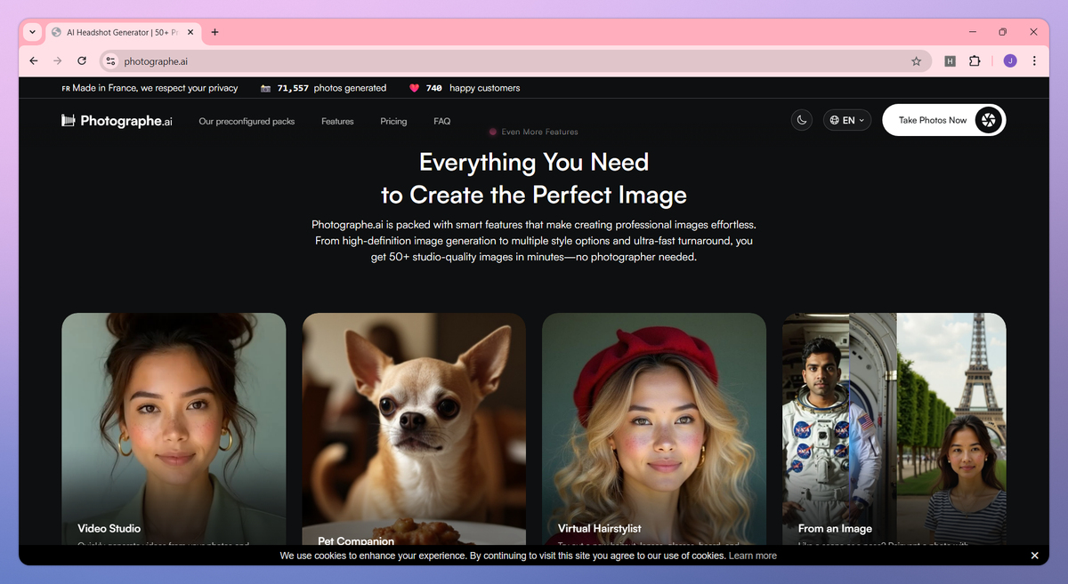 Photographe.ai screenshot #2