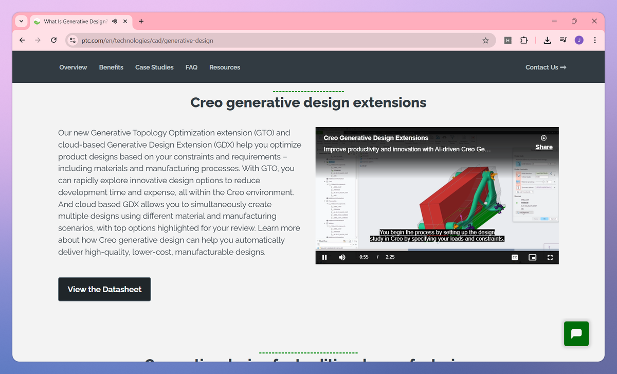 Creo Generative Design screenshot #2