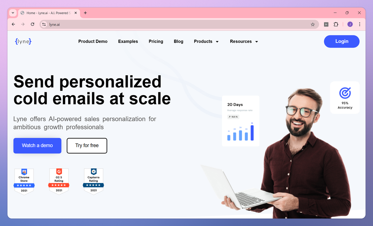 Lyne.ai screenshot #1