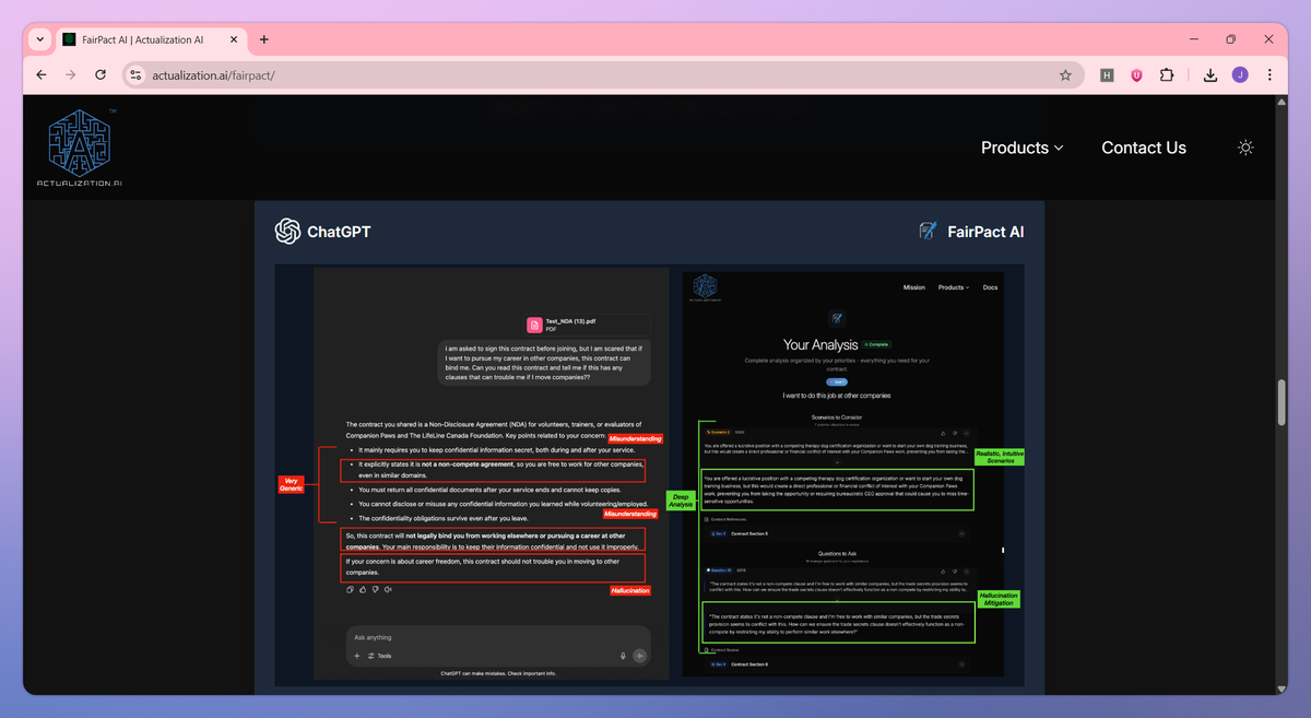 FairPact AI screenshot #3