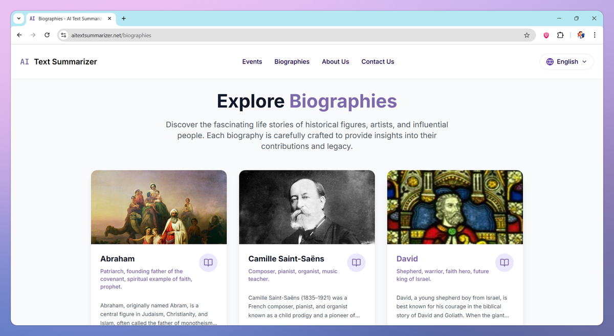 AI Text Summarizer screenshot #3