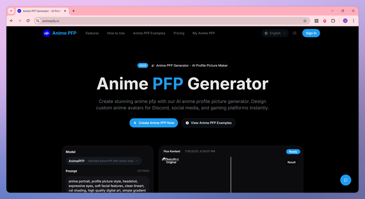 Anime PFP screenshot #1