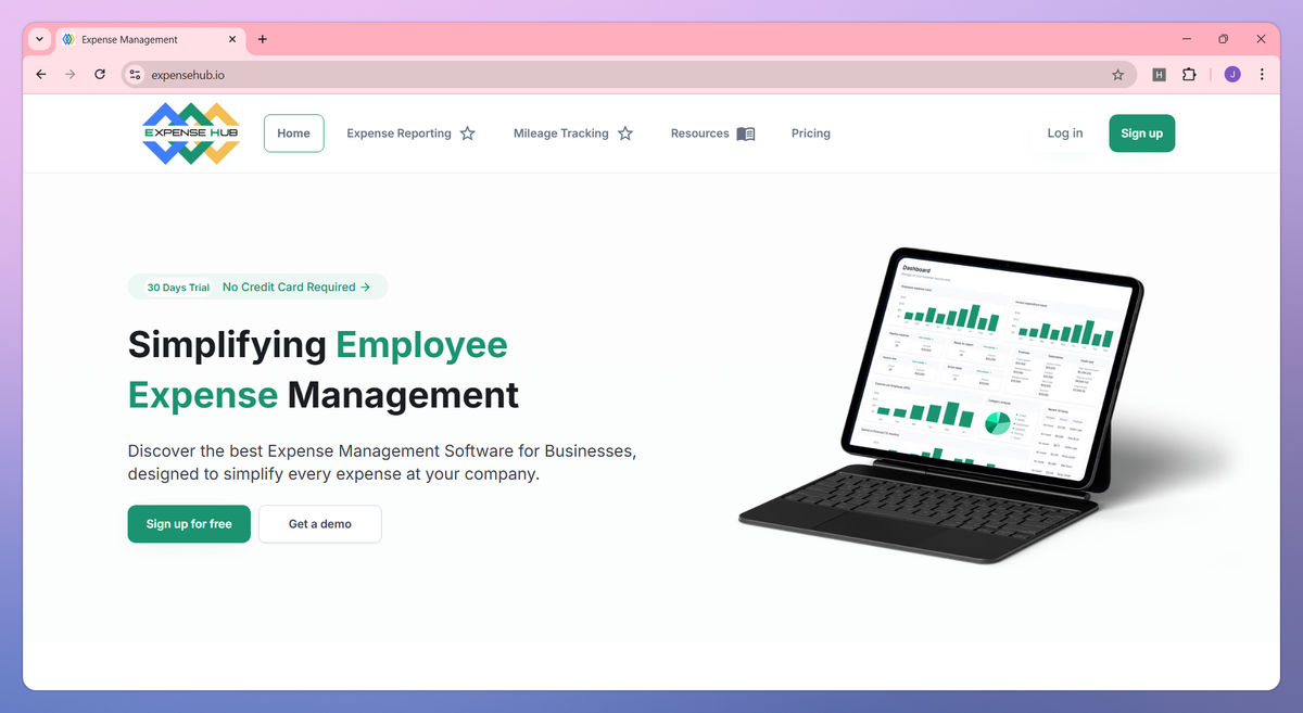 ExpenseHub screenshot #1