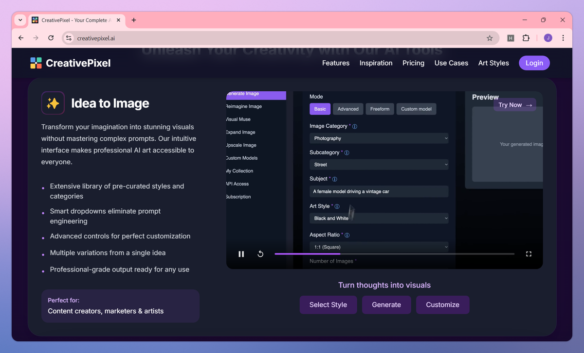 CreativePixel screenshot #2