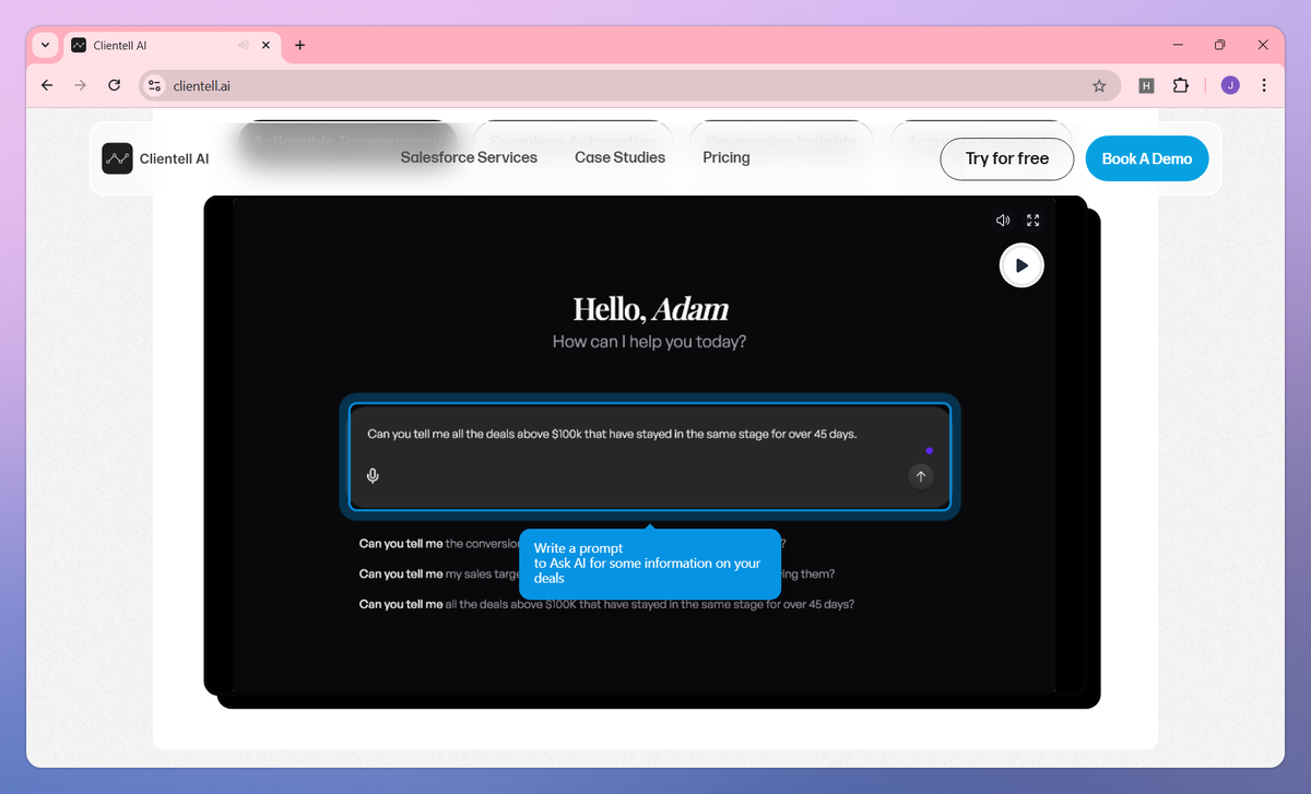 Clientell AI screenshot #2