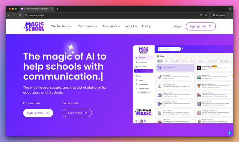 MagicSchool AI