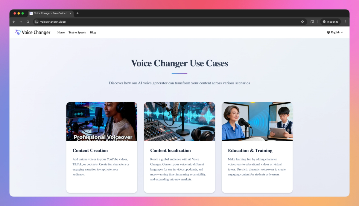 Voice Changer screenshot #2