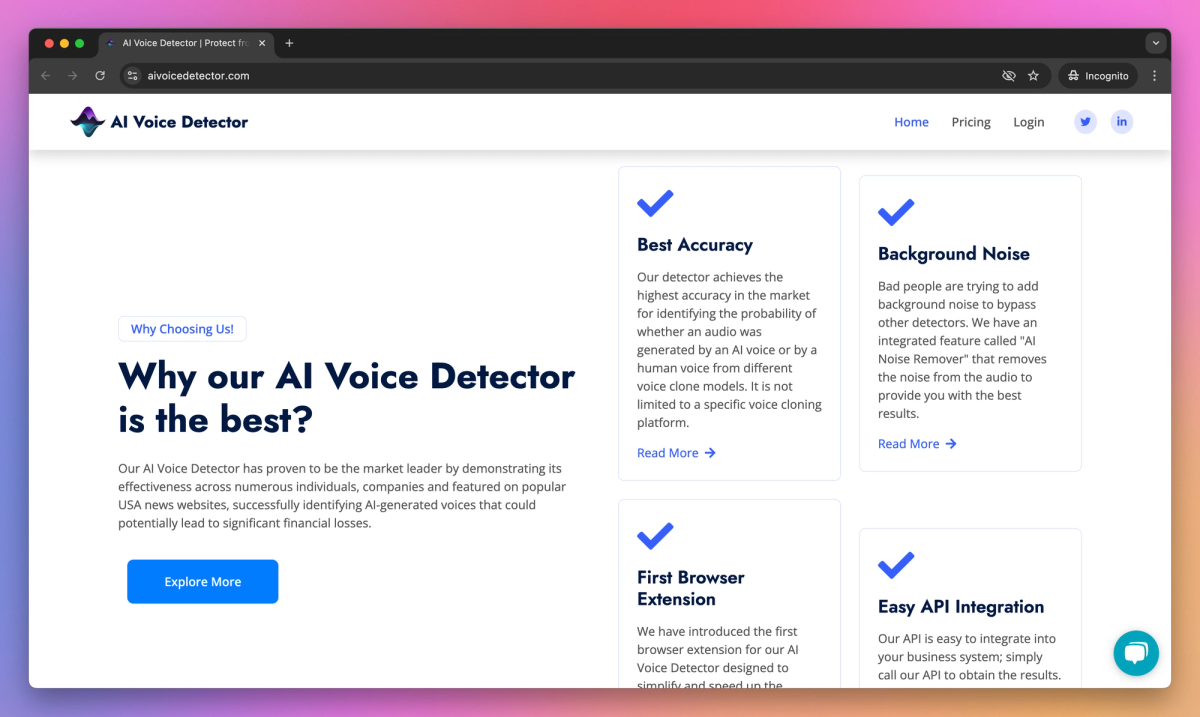 AI Voice Detector screenshot #2