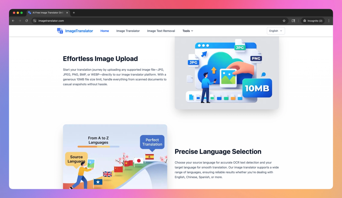 ImageTranslator screenshot #2