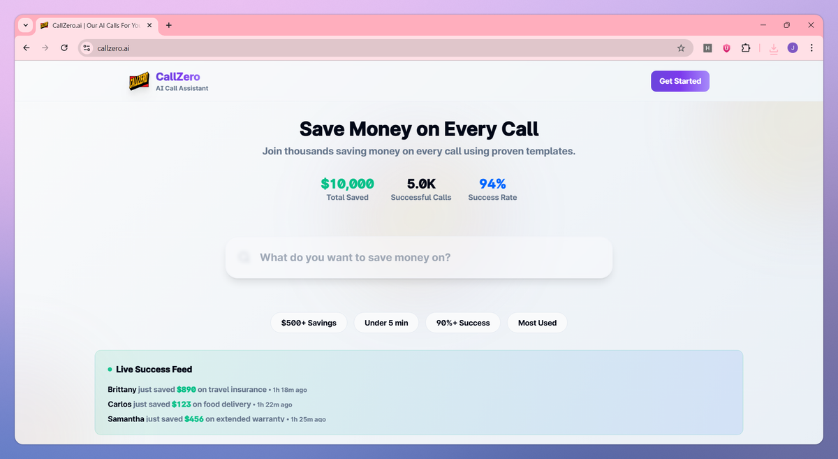 CallZero.ai screenshot #1