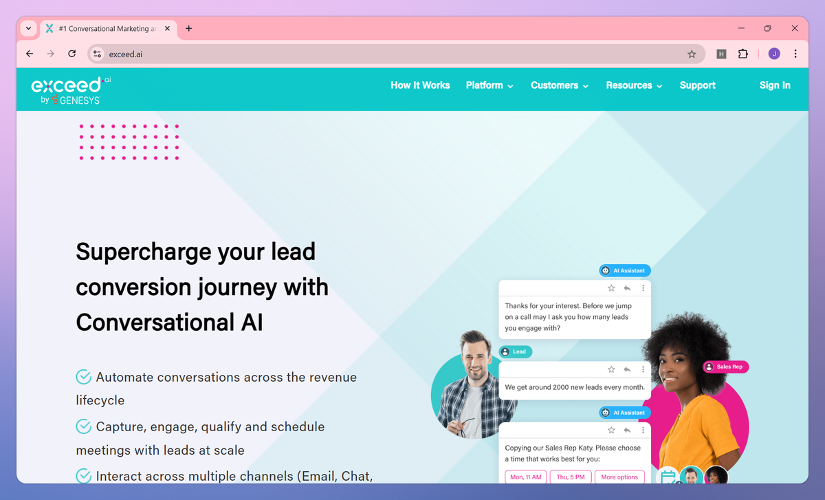 Exceed.ai screenshot #1