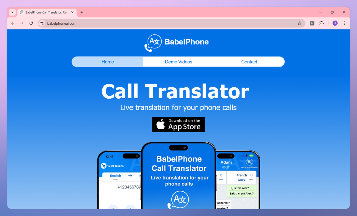 BabelPhone screenshot #1