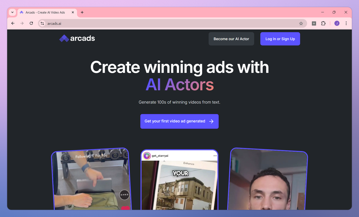 Arcads screenshot #1