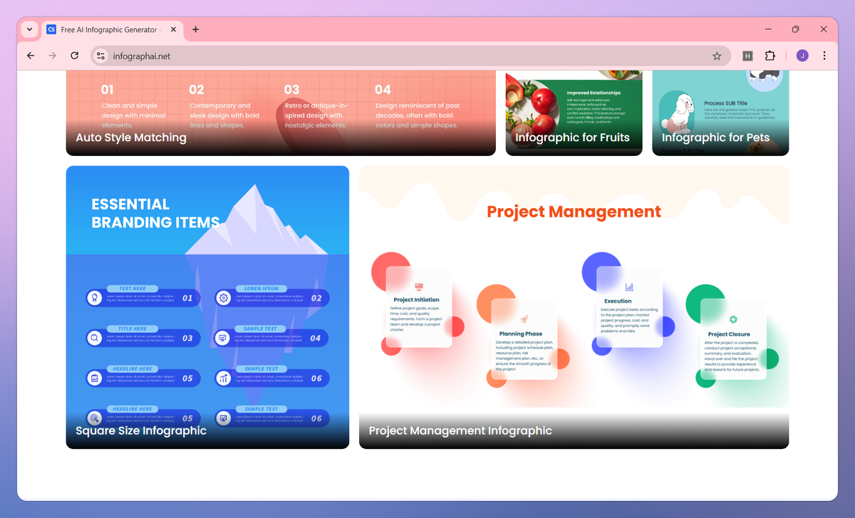 InfographAI screenshot #2