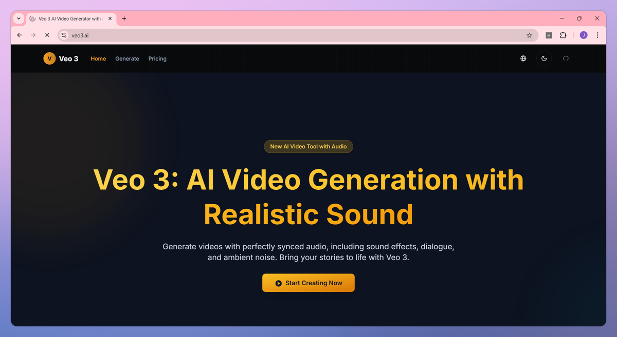 Veo 3 screenshot #1