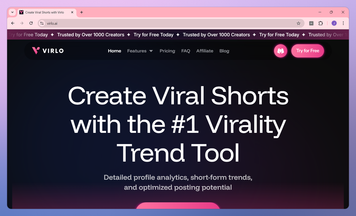 Virlo screenshot #1