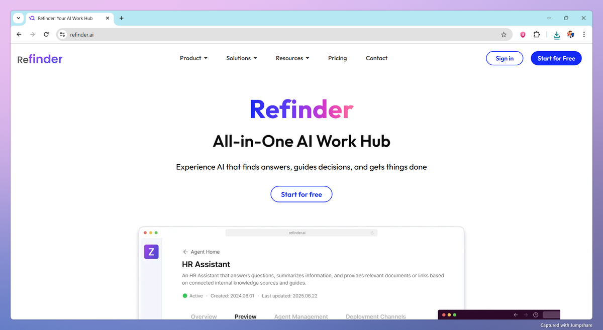 Refinder screenshot #1