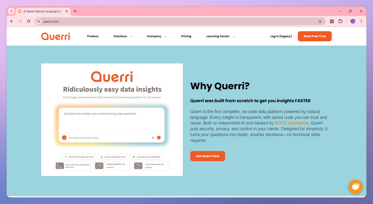 Querri screenshot #2
