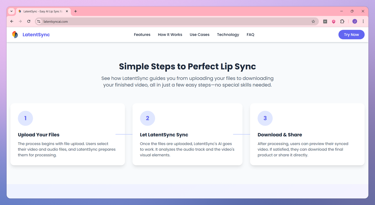 LatentSync screenshot #3