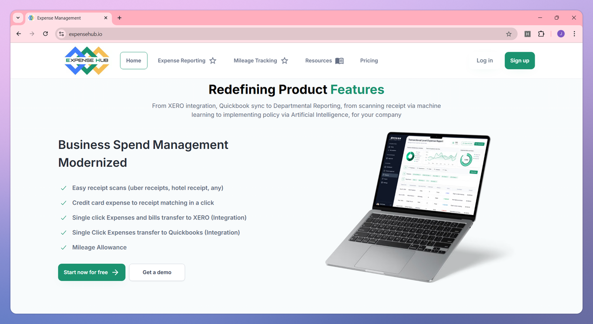 ExpenseHub screenshot #3