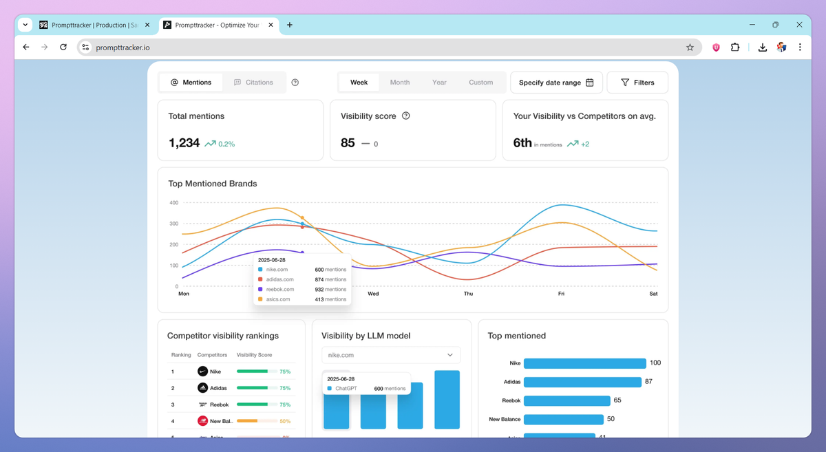 Prompttracker screenshot #2