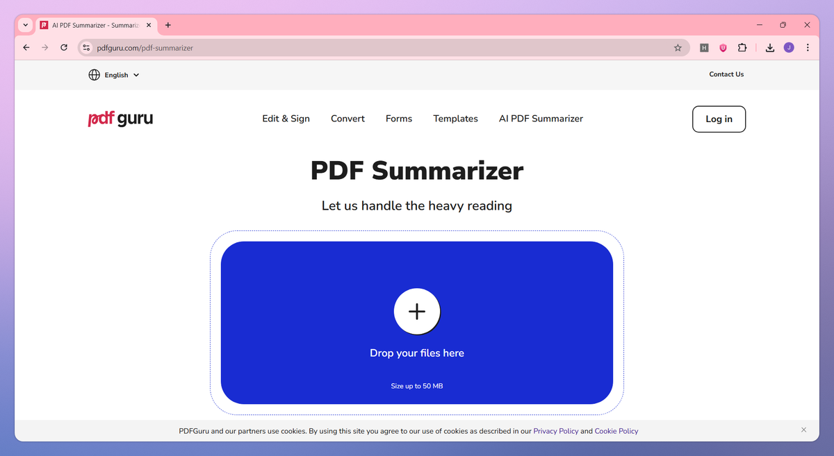 PDF Guru AI PDF Summarizer screenshot #1