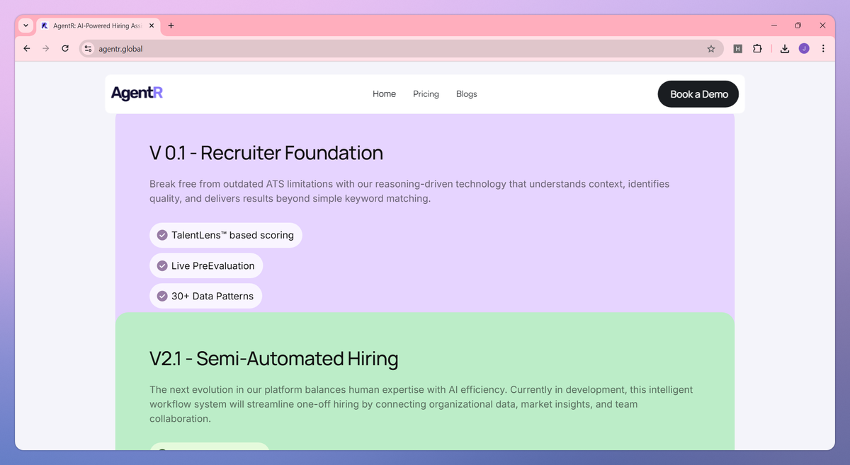 AgentR screenshot #3