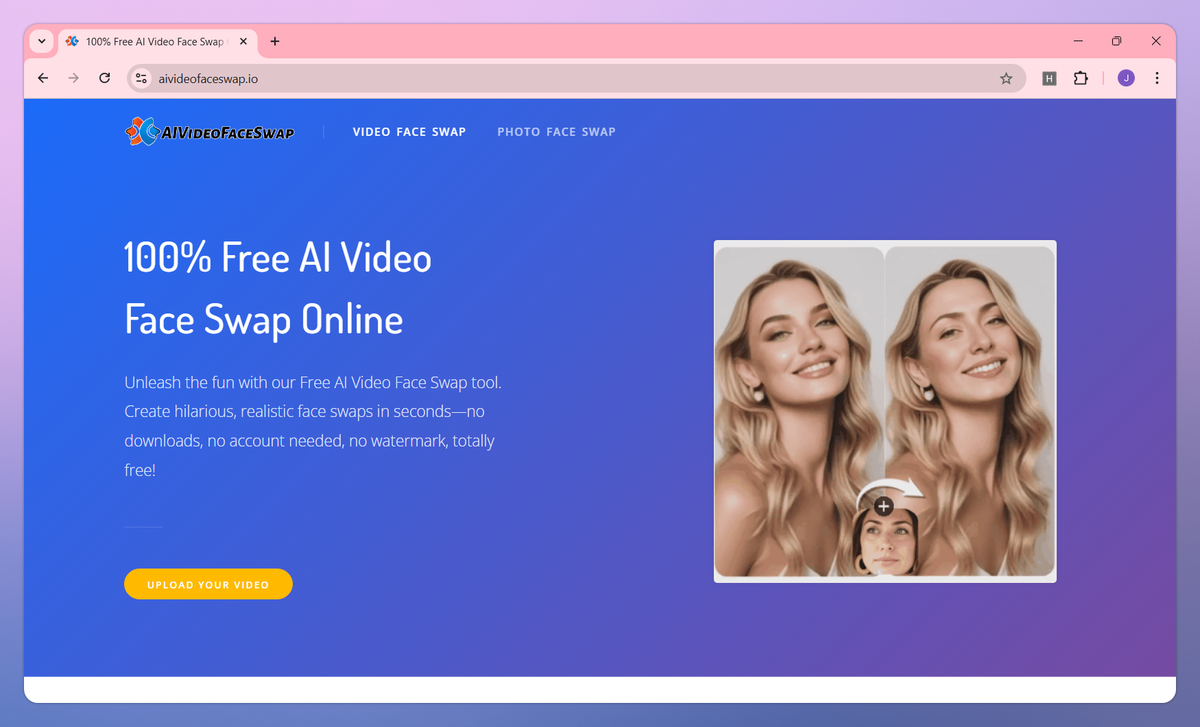 AI Video Face Swap screenshot #1