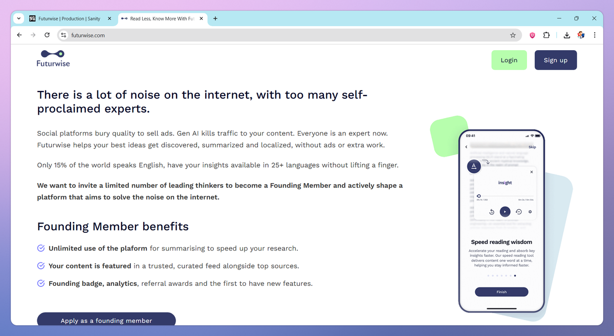 Futurwise screenshot #3