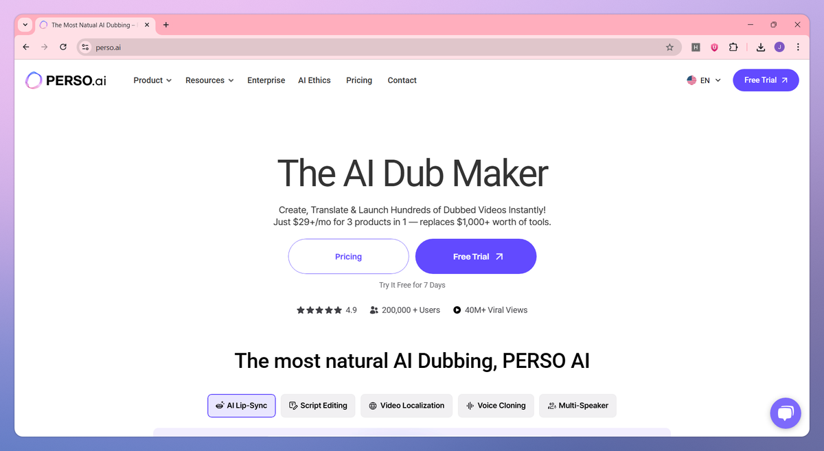 PERSO.ai screenshot #1