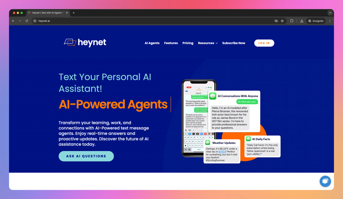 heynet screenshot