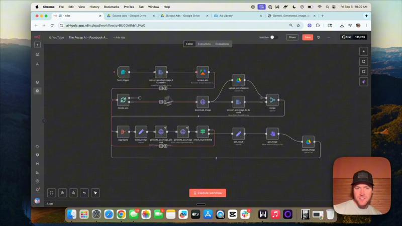 FB ad cloning automation