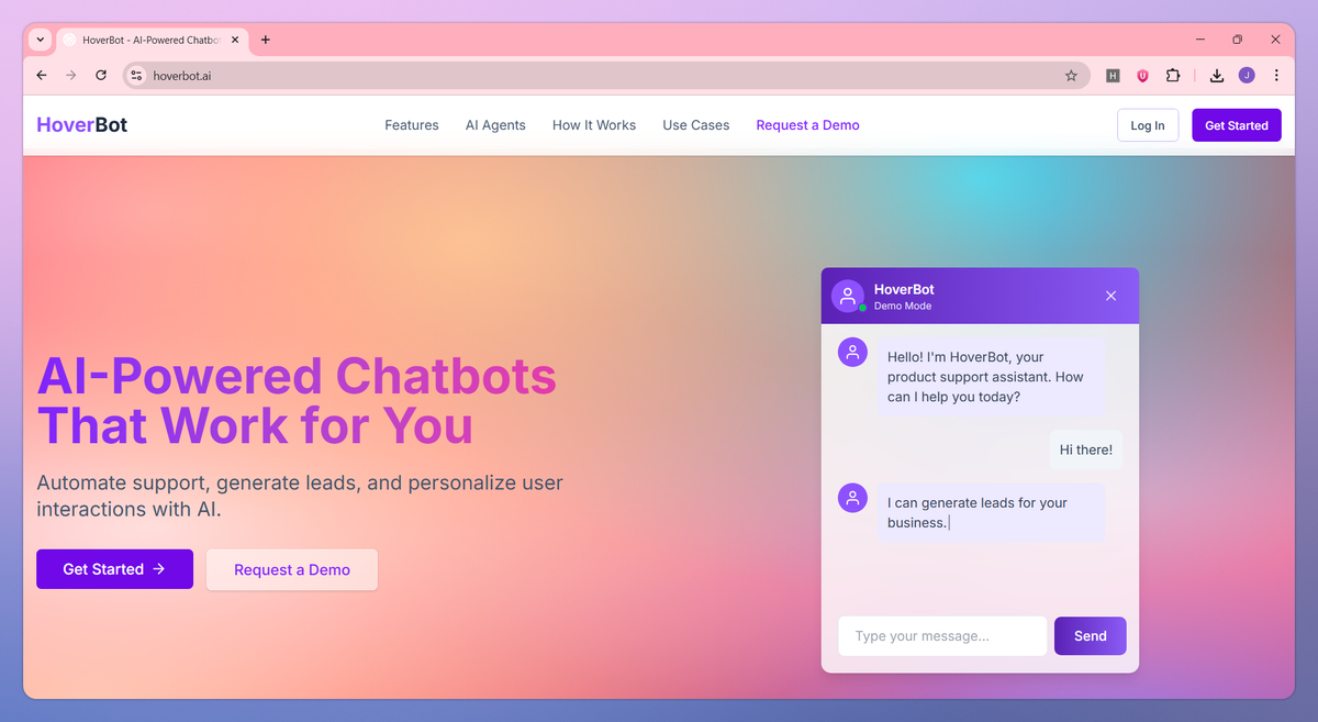 HoverBot screenshot #1