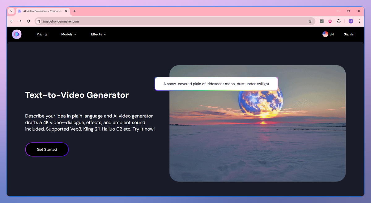 Img2Video.ai screenshot #2