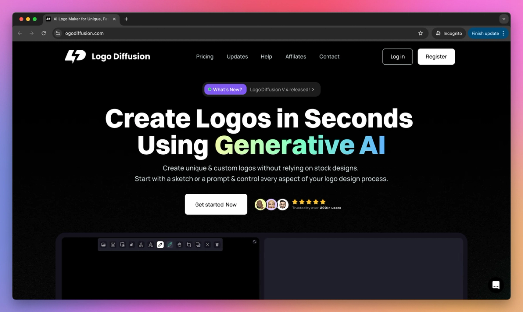 Logo Diffusion Features, Pricing, and Alternatives | AI Tools