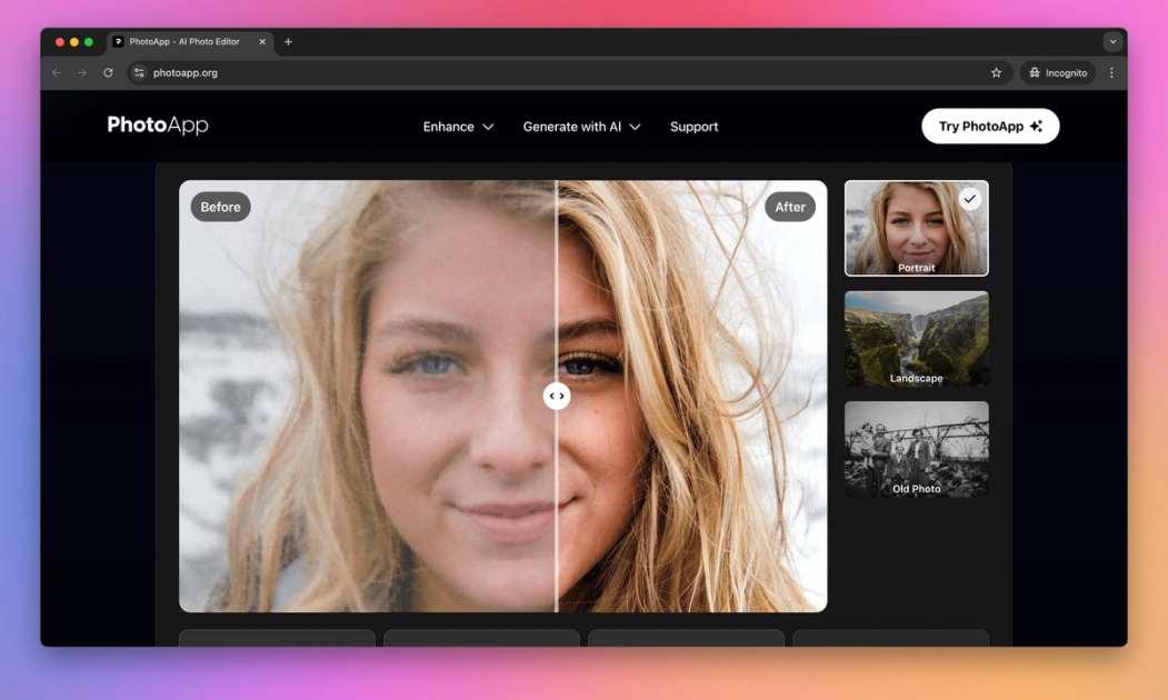 PhotoApp Features, Pricing, and Alternatives | AI Tools