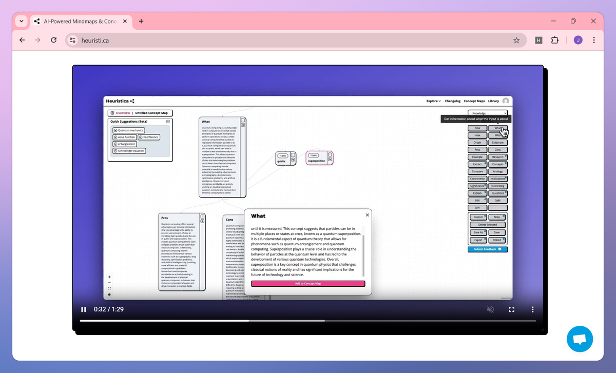 Heuristica screenshot #2
