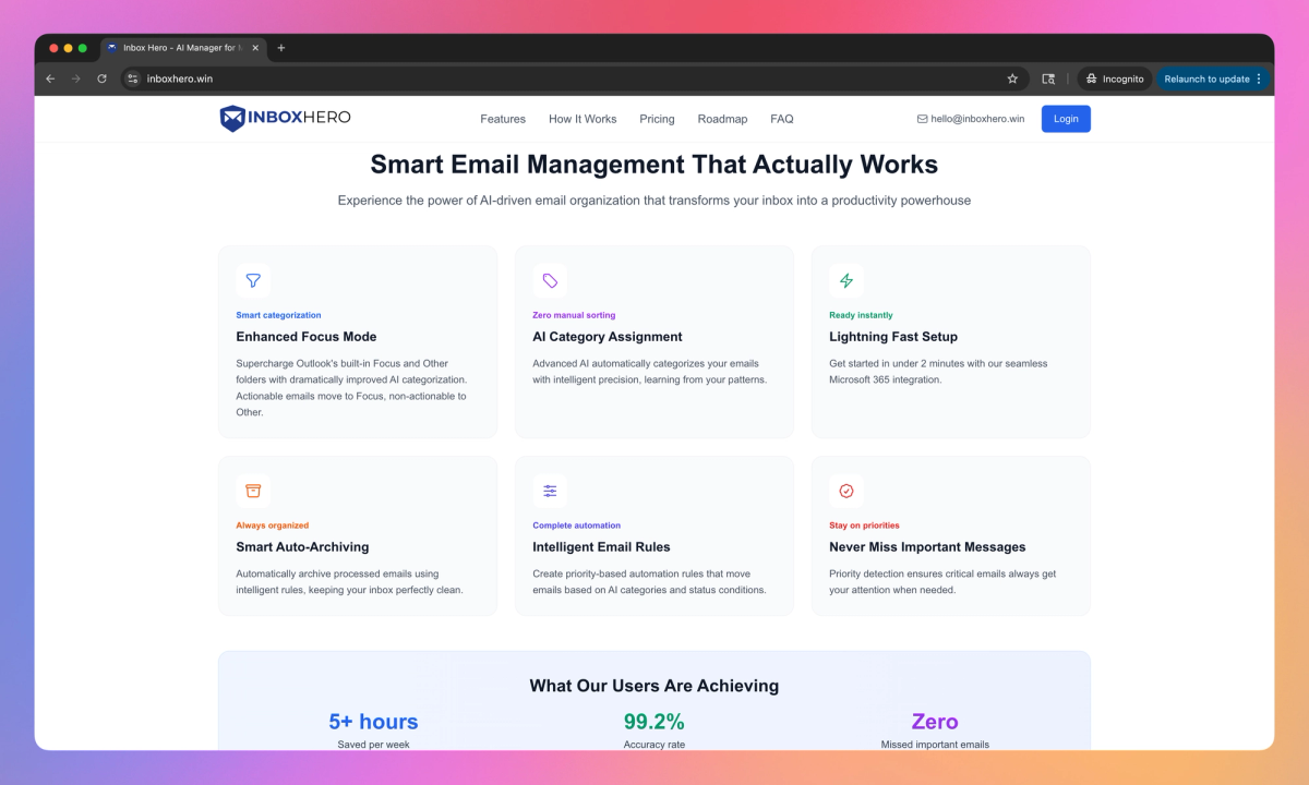Inbox Hero screenshot #2