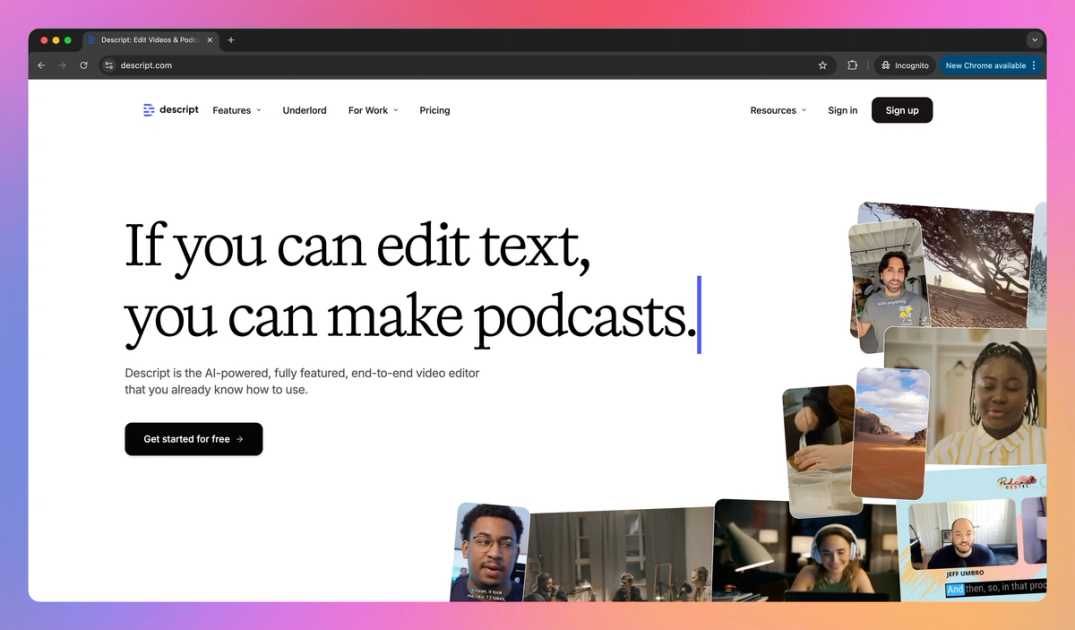 Descript Features Pricing And Alternatives AI Tools descript-features-pricing-and-alternatives-ai-tools