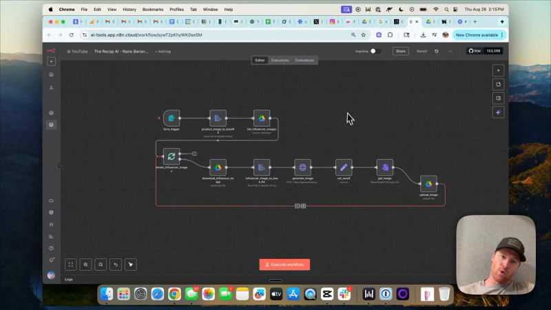 n8n Nano Banana workflow