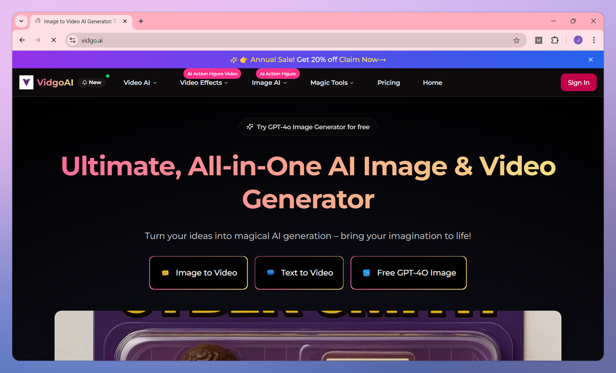 Vidgo AI screenshot #1