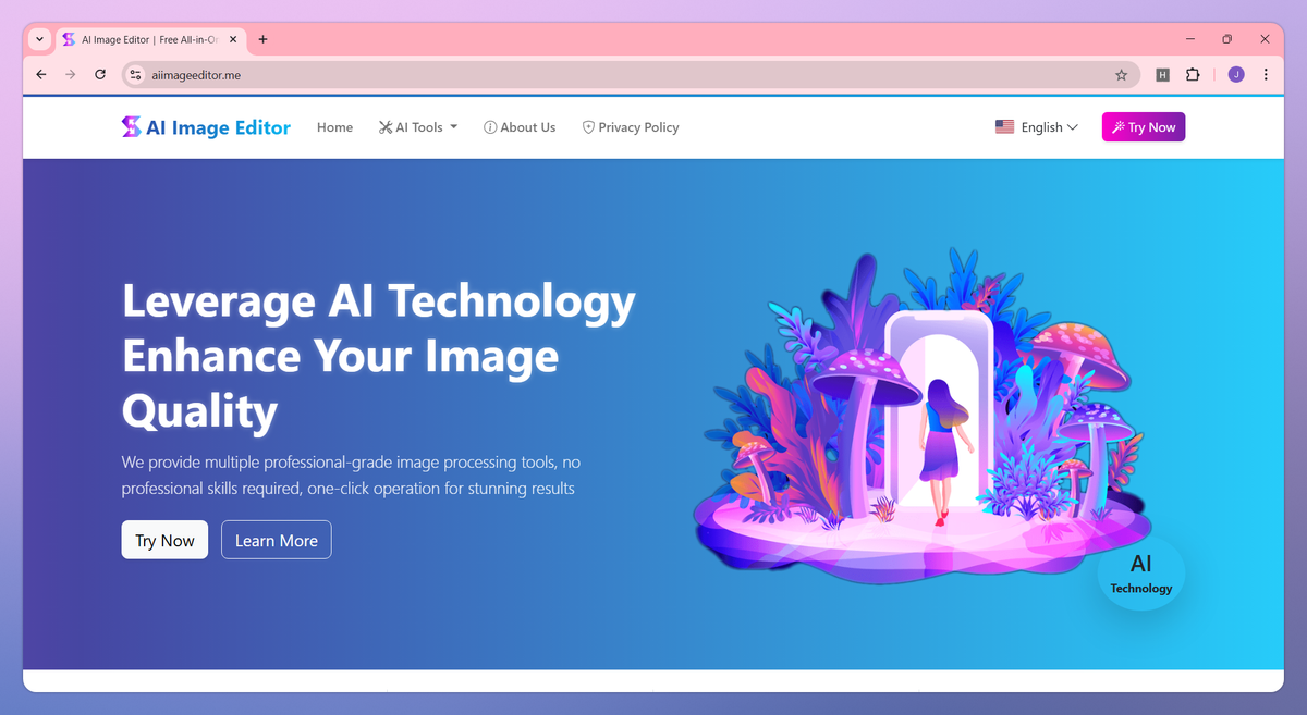 AI Image Editor screenshot #1
