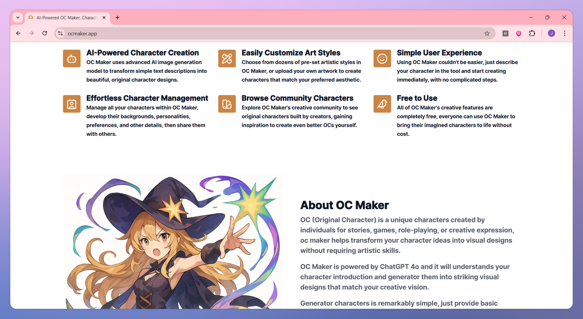 OC Maker screenshot #2