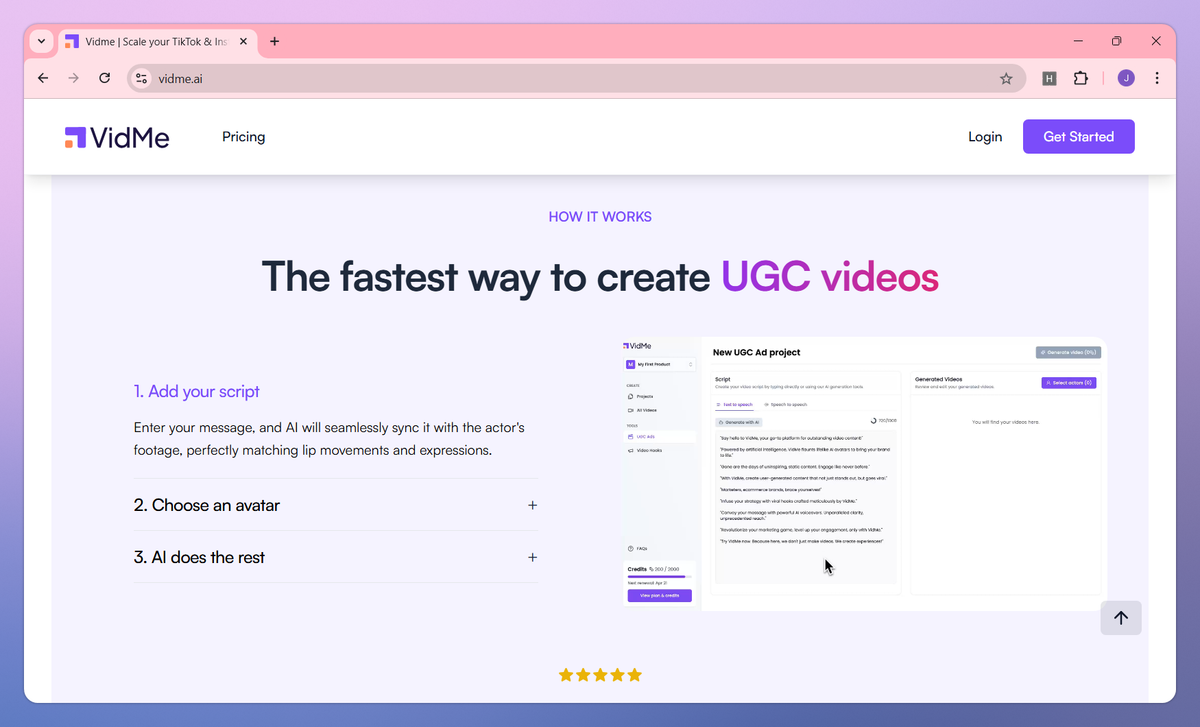 Vidme screenshot #2